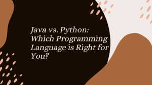 Java vs. Python: Which Programming Language is Right for You?